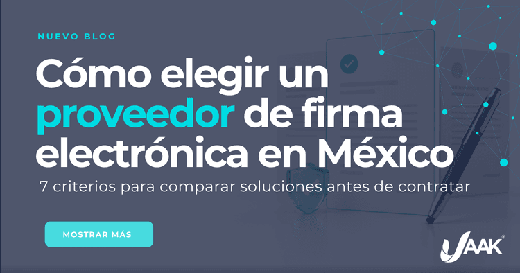 Elegg R Cómo elegir proveedor de firma electrónica en México | JAAK